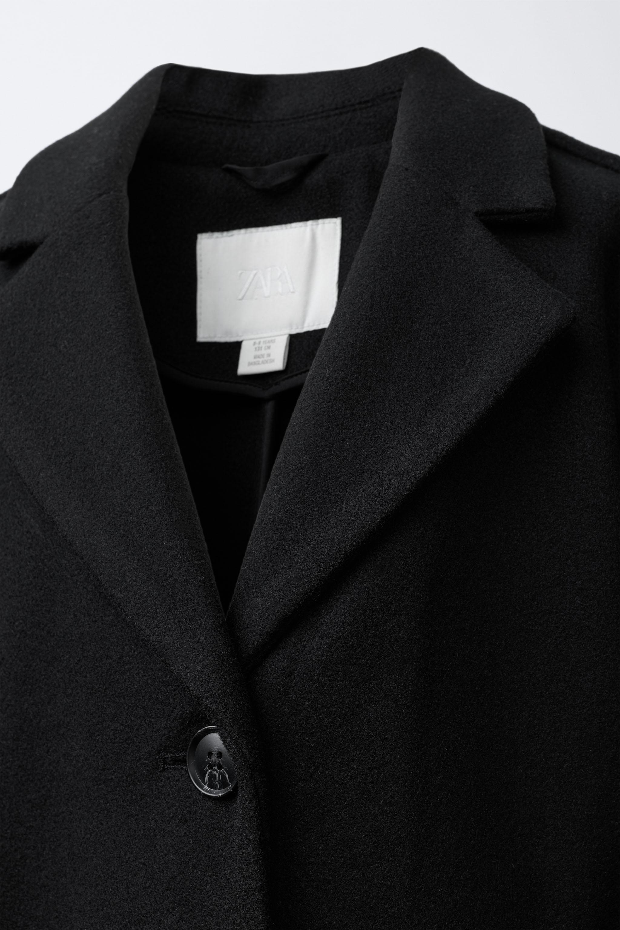 LONG WOOL BLEND COAT